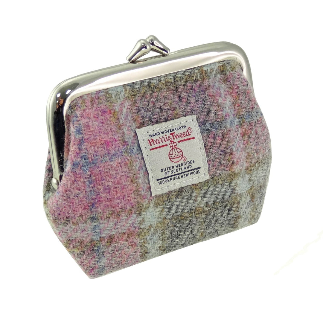 Glen Appin Eigg Small Clasp Coin Purse Soft Pink Buchanan