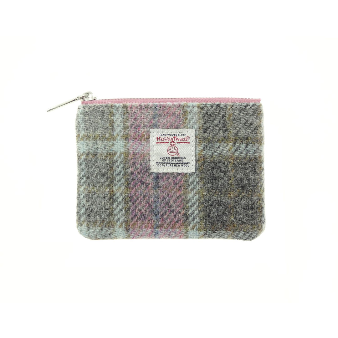 Glen Appin Eriskay Small Zip Coin Purse Soft Pink Buchanan