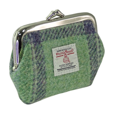 Glen Appin Eigg Small Clasp Coin Purse Green Stewart