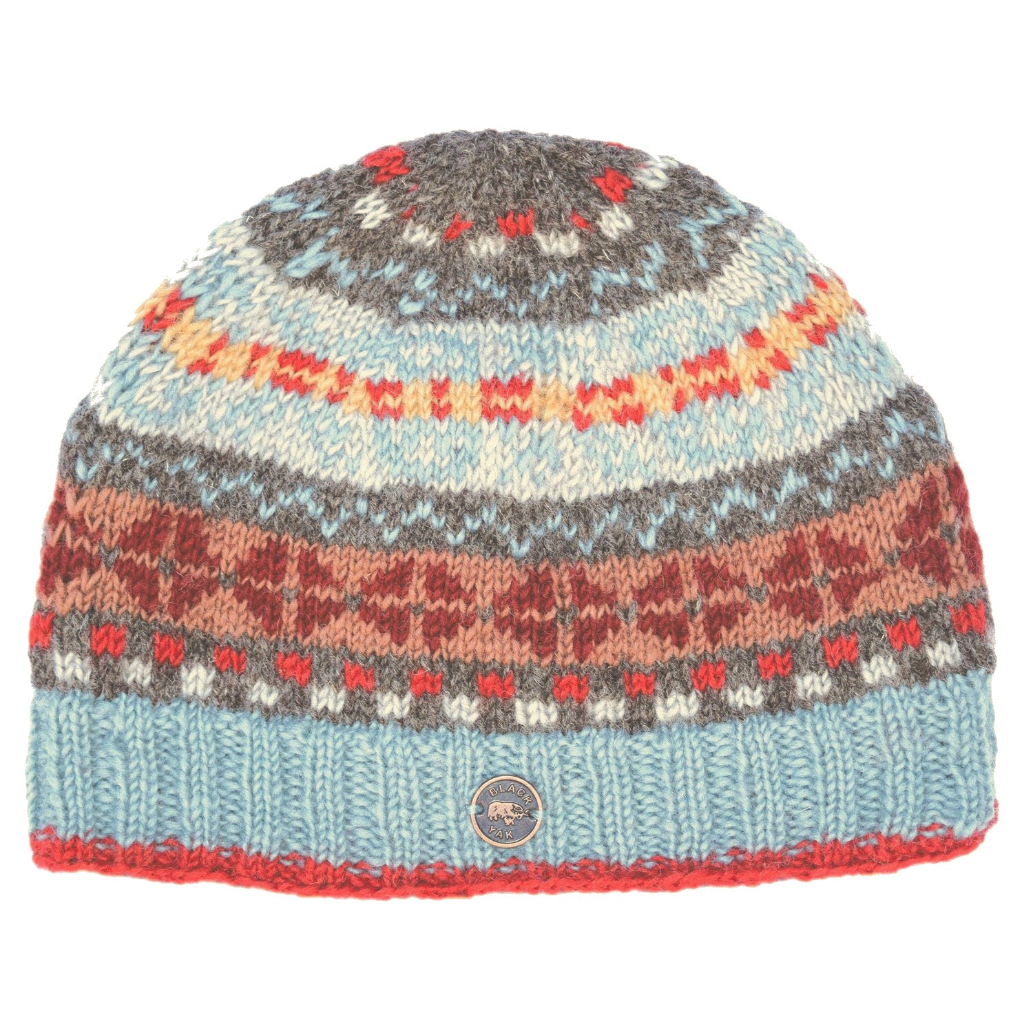 Black Yak Fair Isle Beanie Hat – The Hat Company