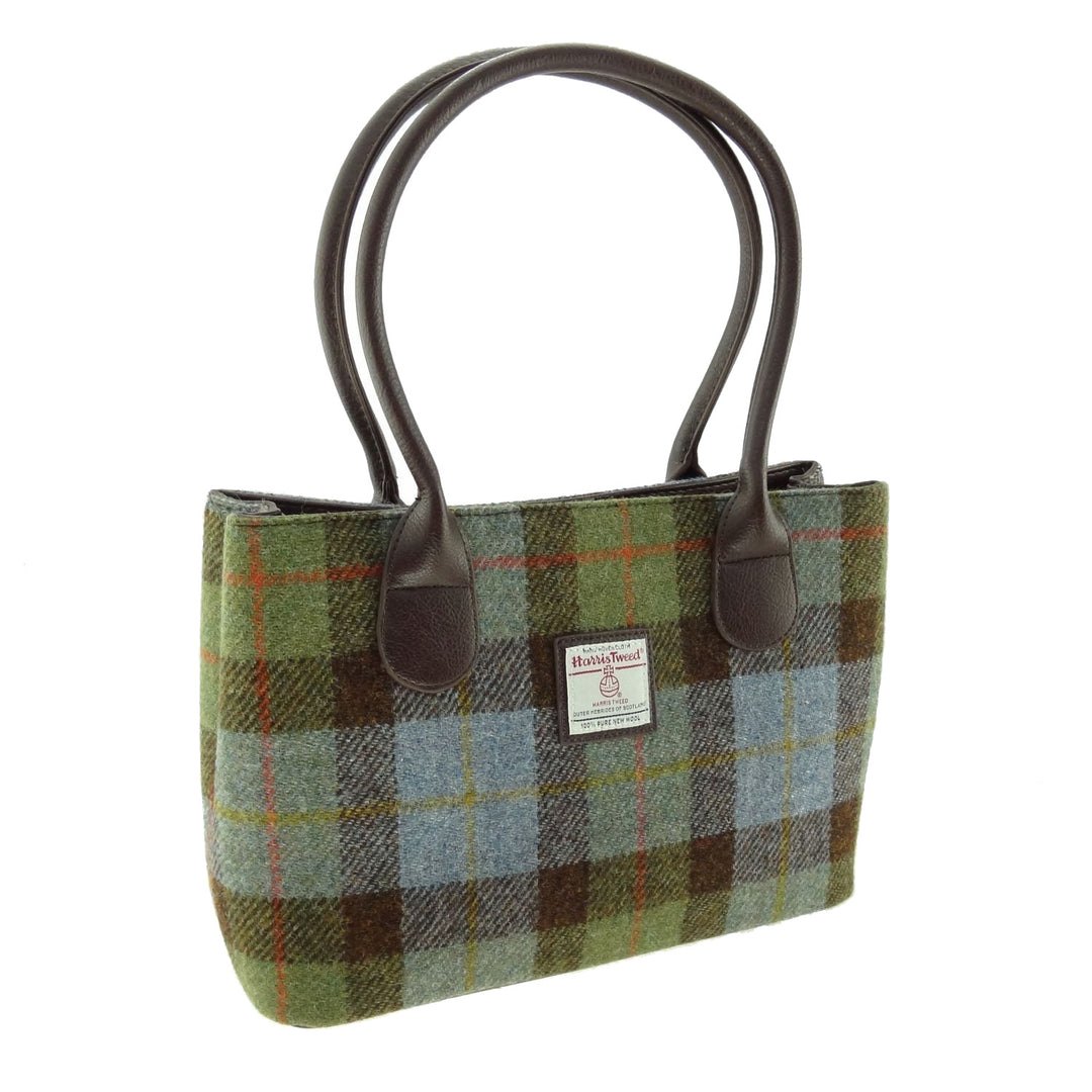 Glen Appin Harris Tweed Classic Cassley Handbag MacLeod Tartan