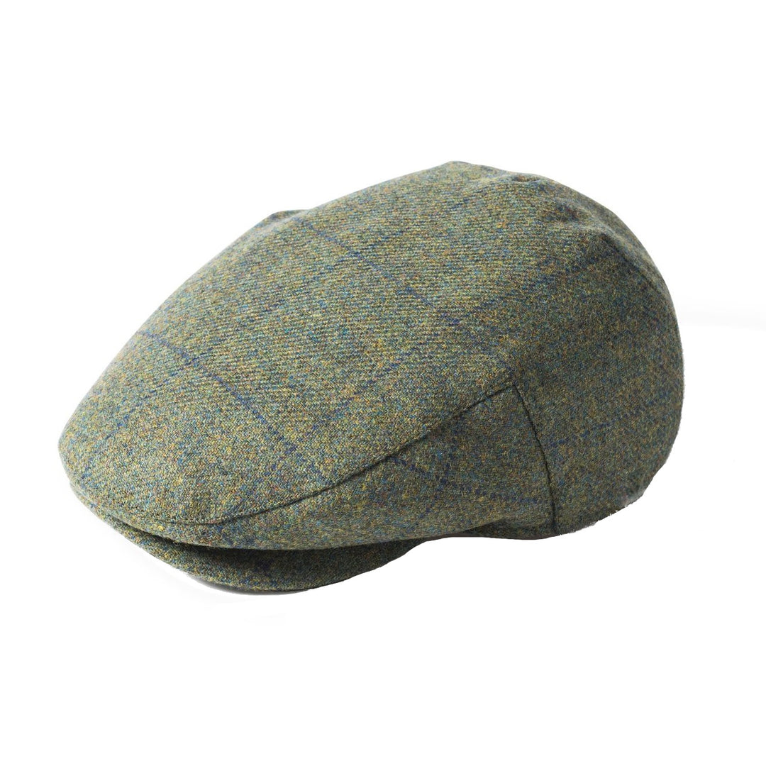Failsworth Waterproof Lovat Porelle Country Flat Cap 519 Green