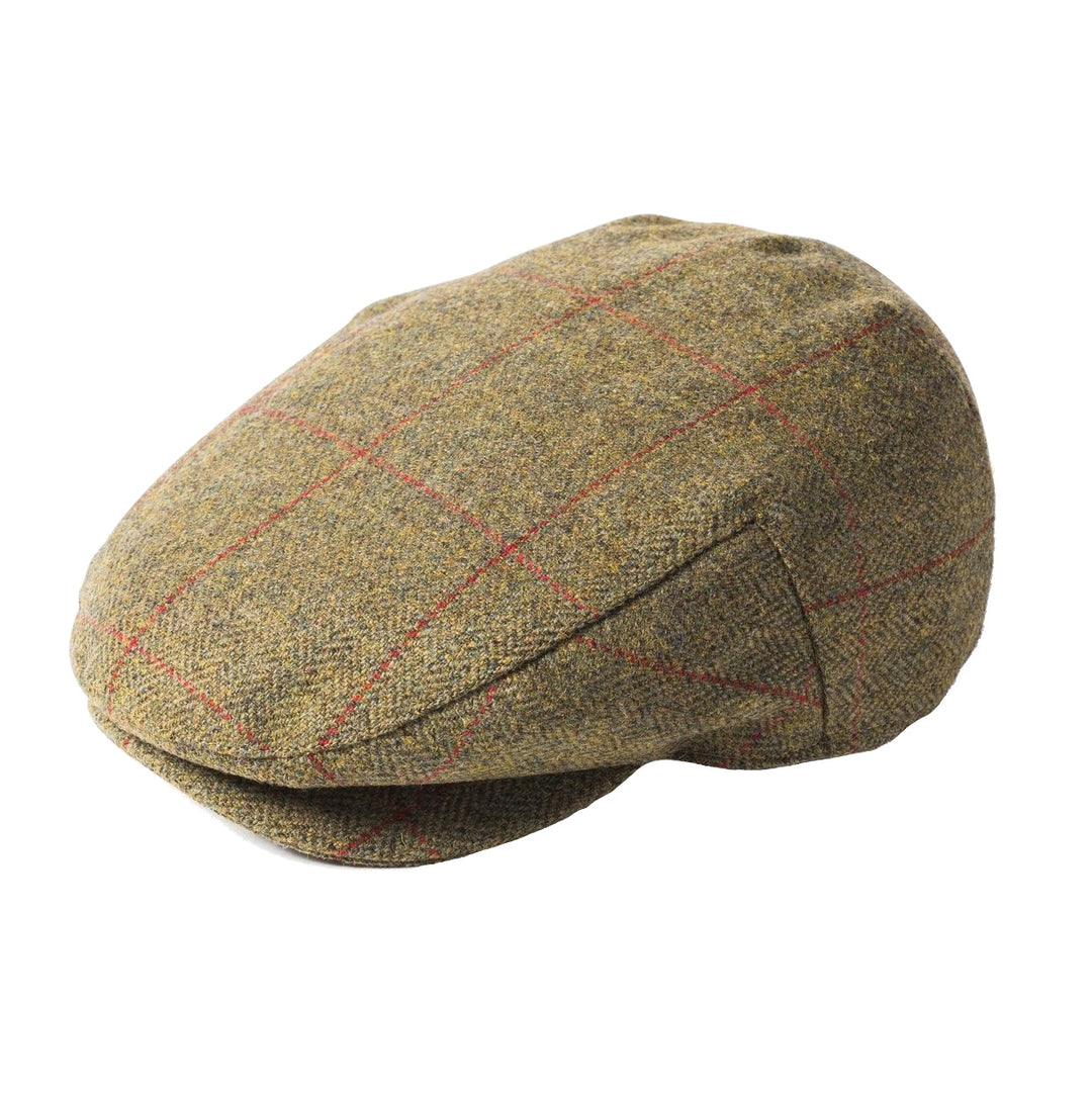 Failsworth Waterproof Lovat Porelle Country Flat Cap 554 Green