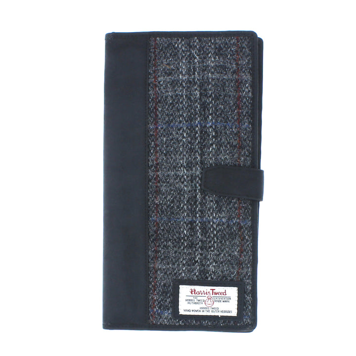 Harris Tweed & Leather Travel Document Holder/Wallet