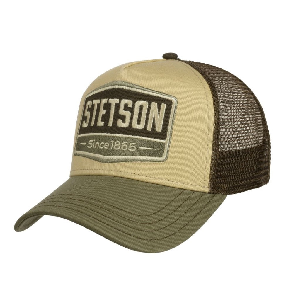 Stetson Gasoline Baseball Trucker Cap Adjustable Snapback