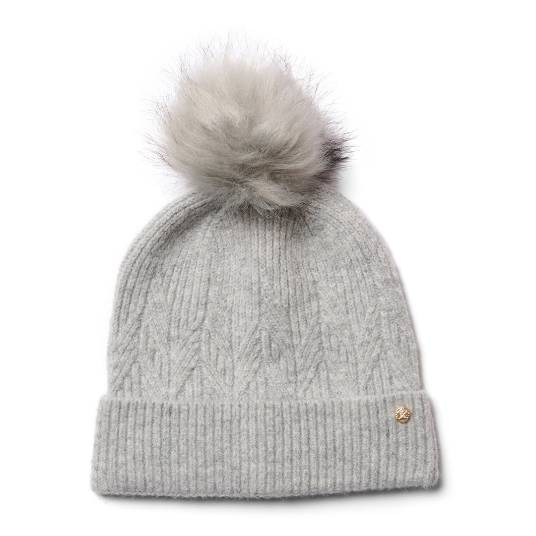Alice Pom Bobble Hat From Failsworth In Dawn
