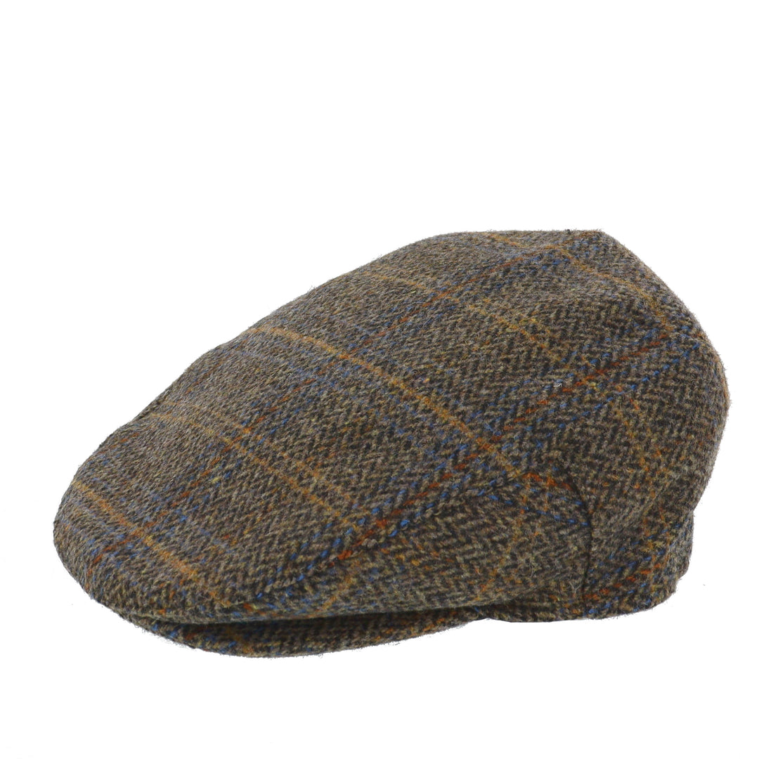Brown Herringbone Cap from Fischer Accessories