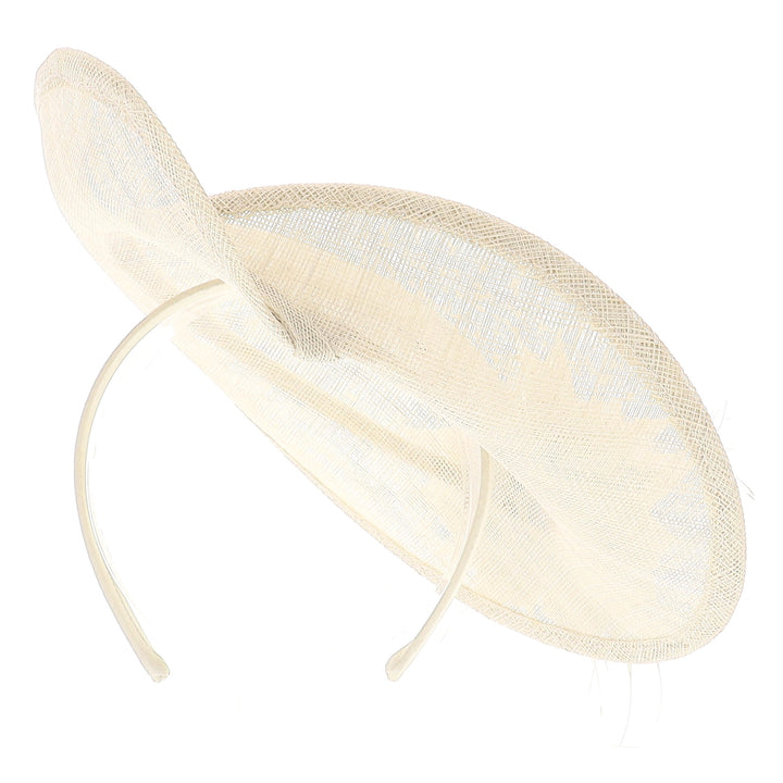 Almond 31cm Disc Headband Fascinator (BL5183)
