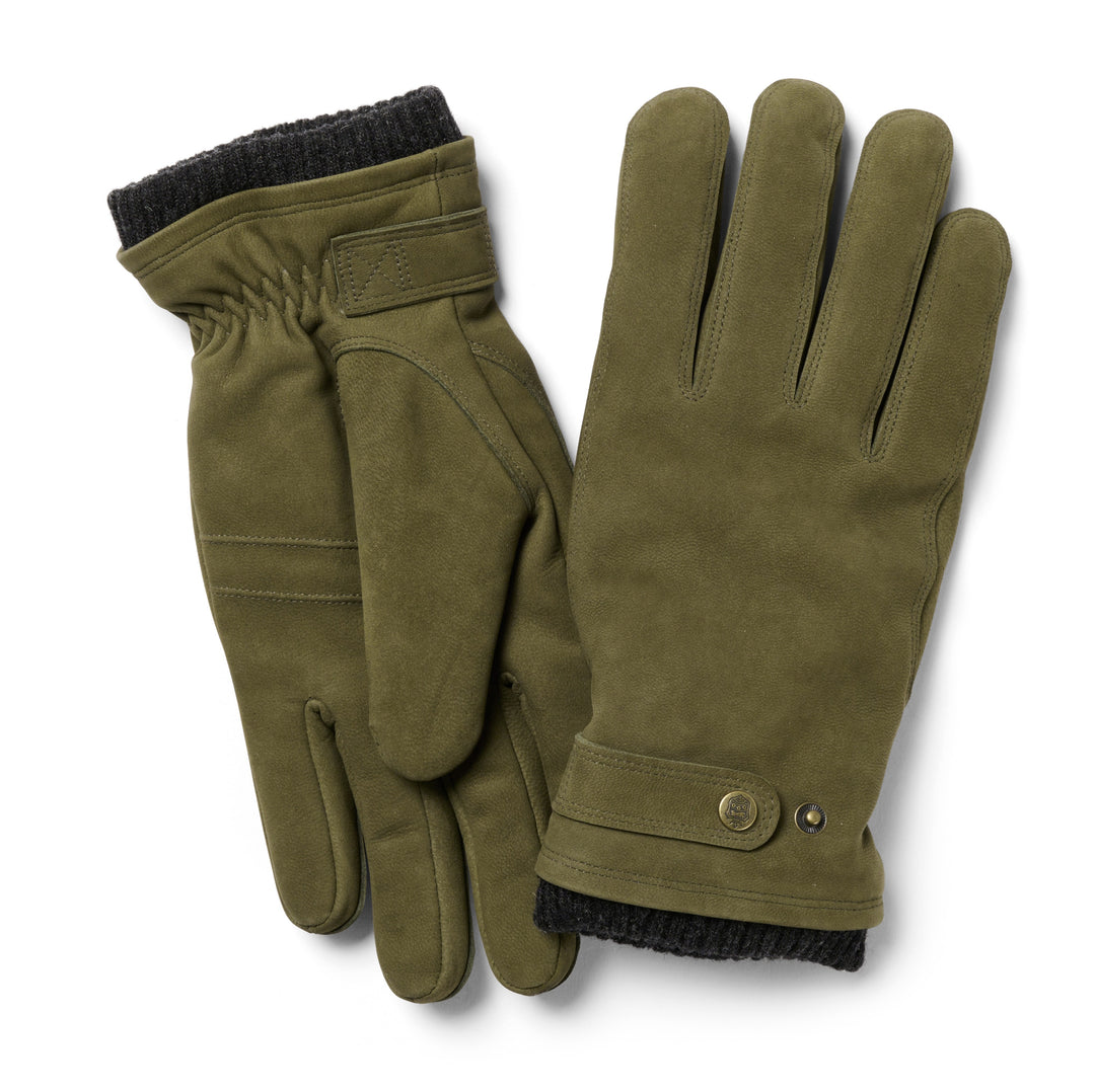 Men's Failsworth Nu-Buck Leather Glove Olive