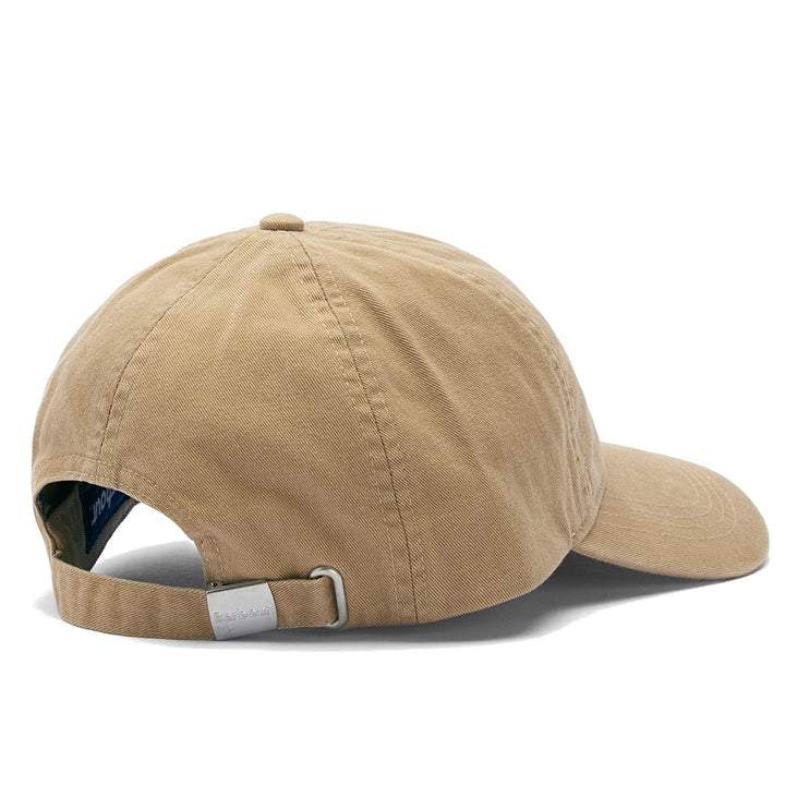 Barbour Cascade Adjustable Cotton Baseball Cap in Stone