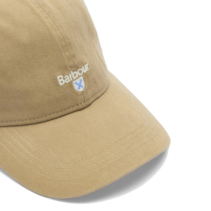 Barbour Cascade Adjustable Cotton Baseball Cap in Stone