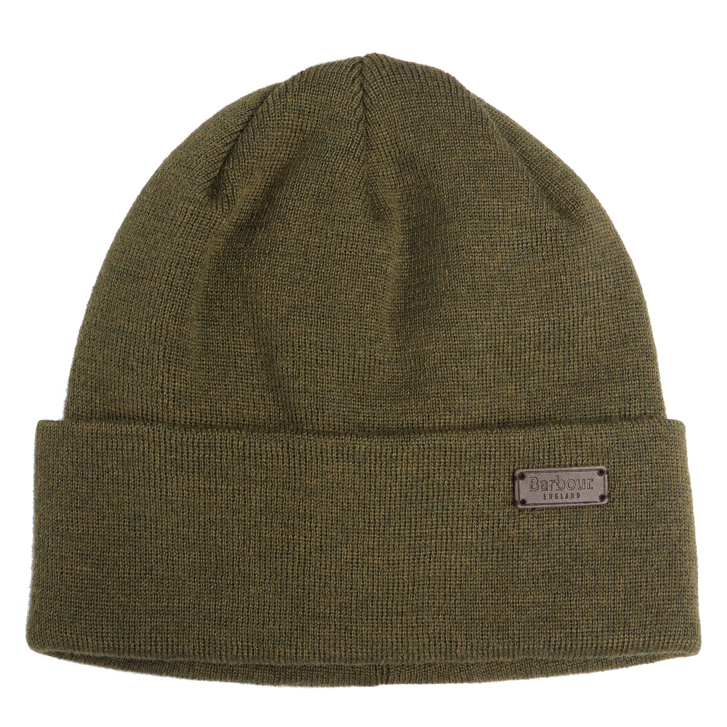 NWT Barbour Olive Cable Knit Beanie One Size Barbour Saltburn Beanie | Olive main image 2