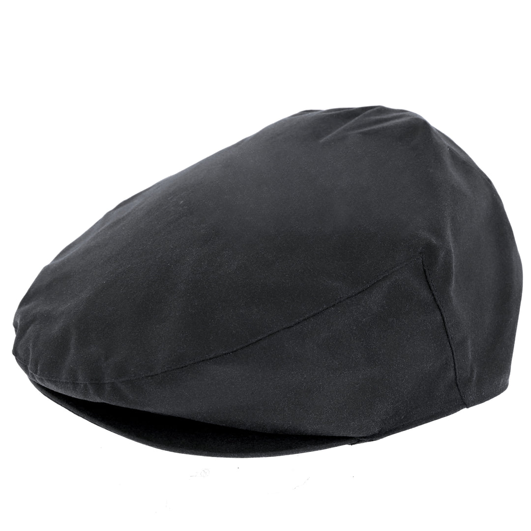 Barbour Wax Flat Cap In Navy