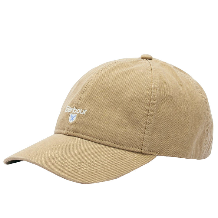 Barbour Cascade Adjustable Cotton Baseball Cap in Stone