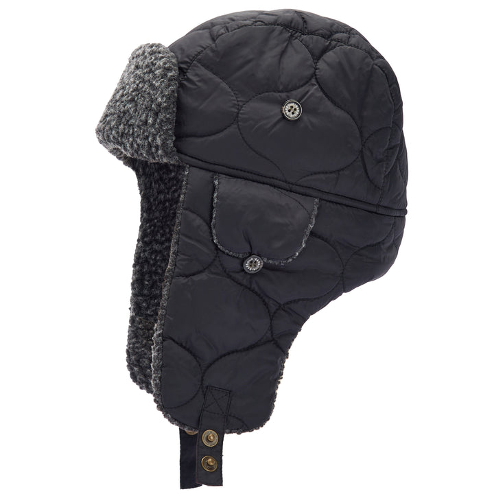 Barbour Sandbay Quilted Trapper Hat Black
