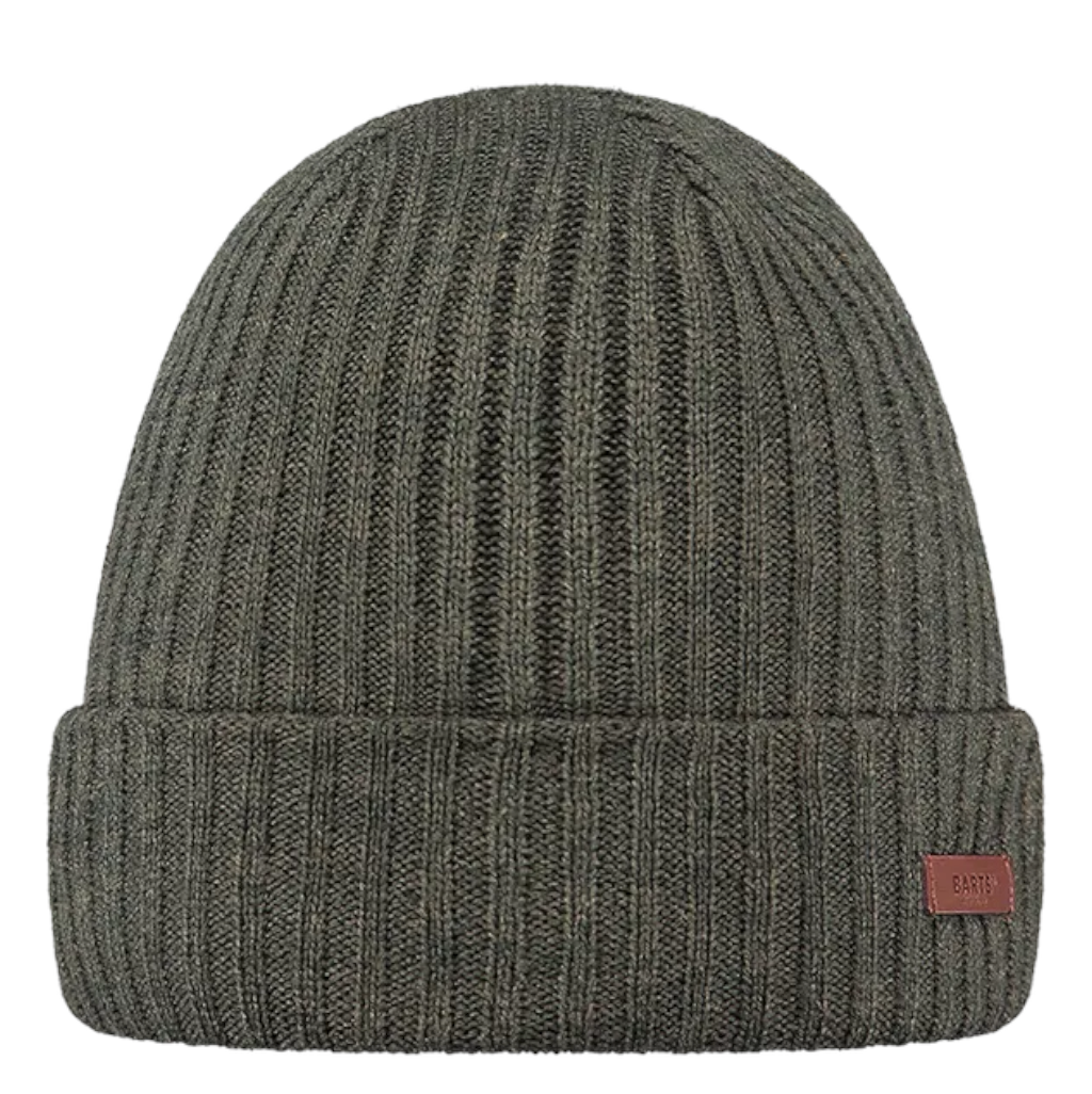 Barts Wilbert Turn Up Beanie - Army Green