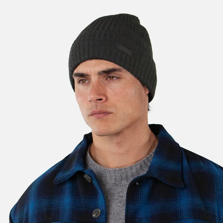 Barts Wilbert Turn Up Beanie - Navy