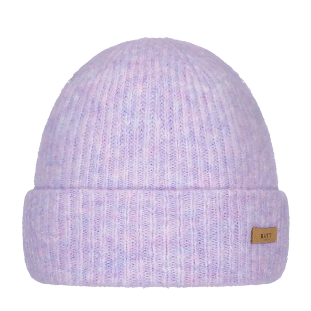 Barts Witzia Ribbed Beanie Hat - Lilac