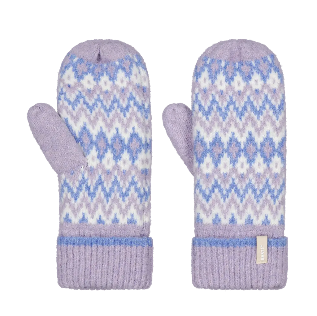 Barts Nakarah Soft Mittens - Lilac