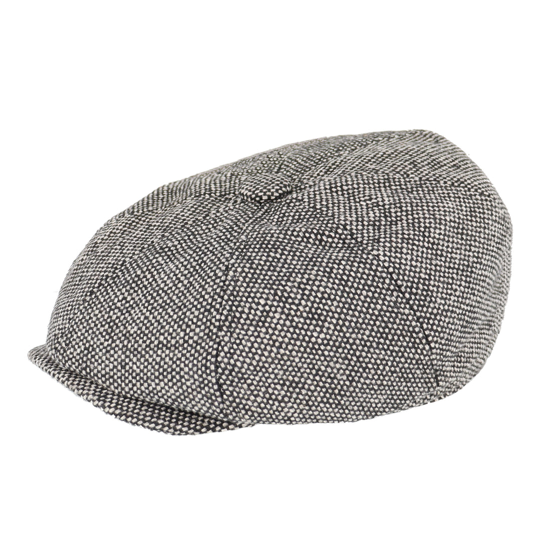 Black/Grey Bakerboy Cap
