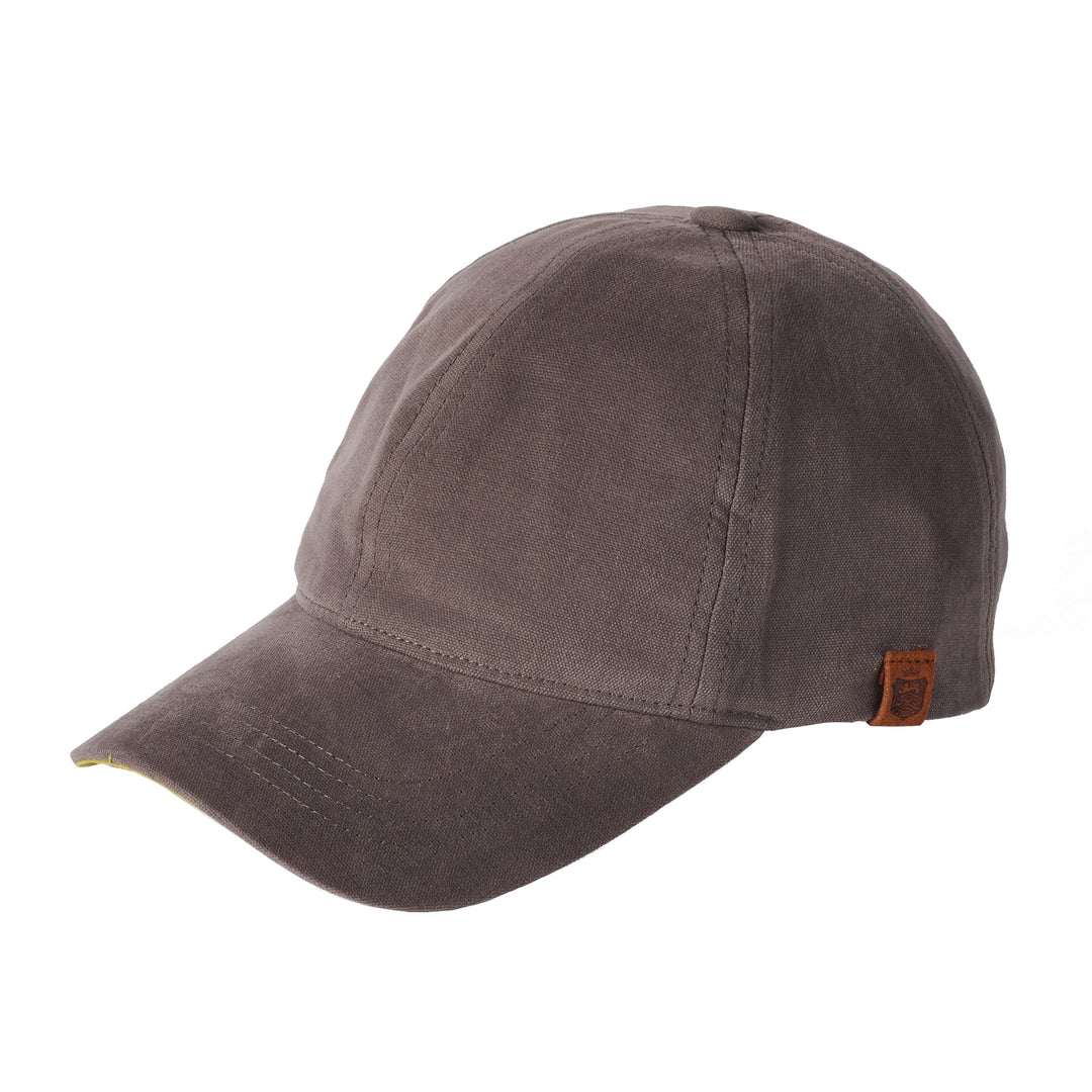 Failsworth Adjustable Canvas Cotton Baseball Cap Charcoal/Apple