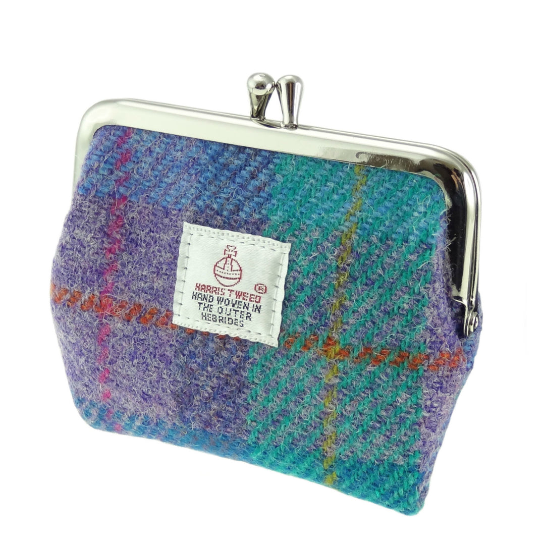 Glen Appin Eigg Small Clasp Coin Purse Turquoise