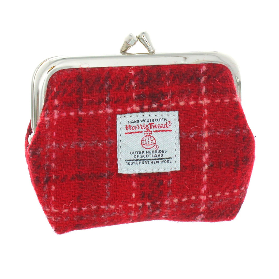 Glen Appin Eigg Small Clasp Coin Purse Red