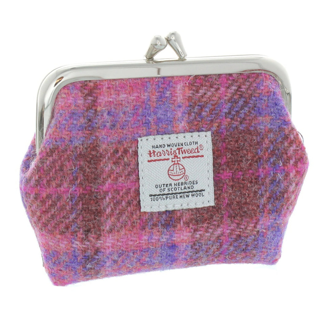 Glen Appin Eigg Small Clasp Coin Purse Pink