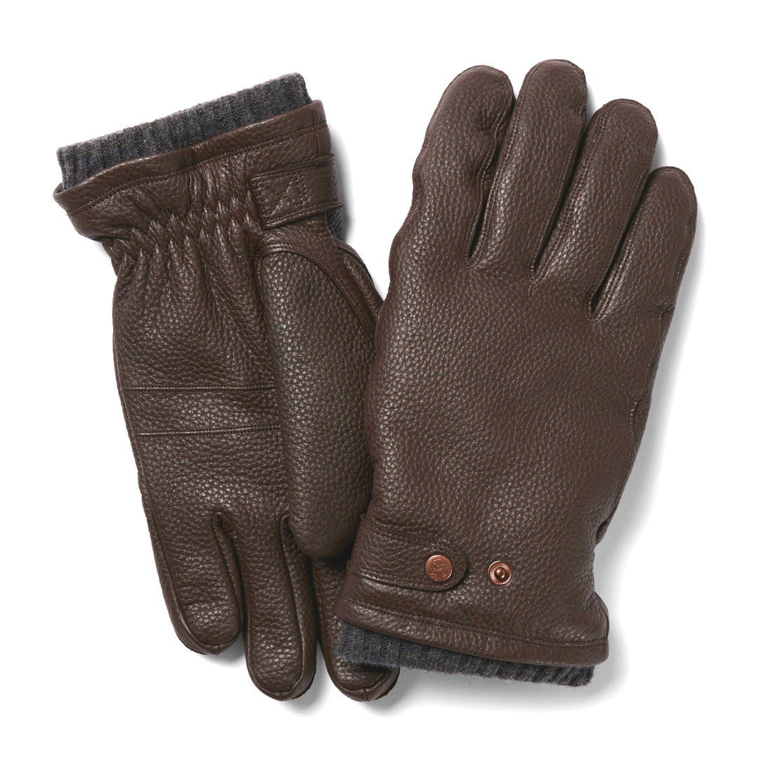 Men's Failsworth Dutton Leather Gloves Brown