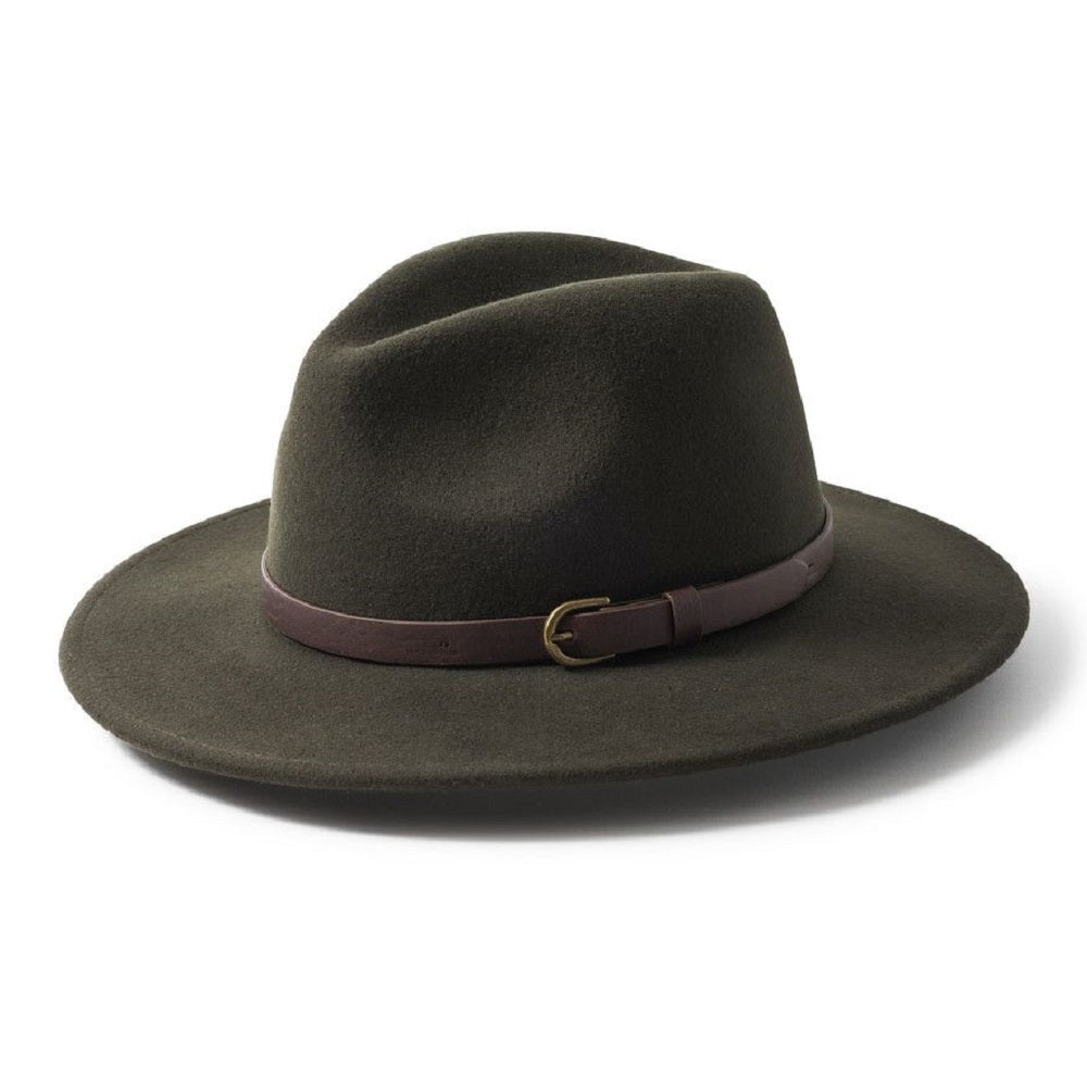 Failsworth Adventurer Wool Fedora In Turf