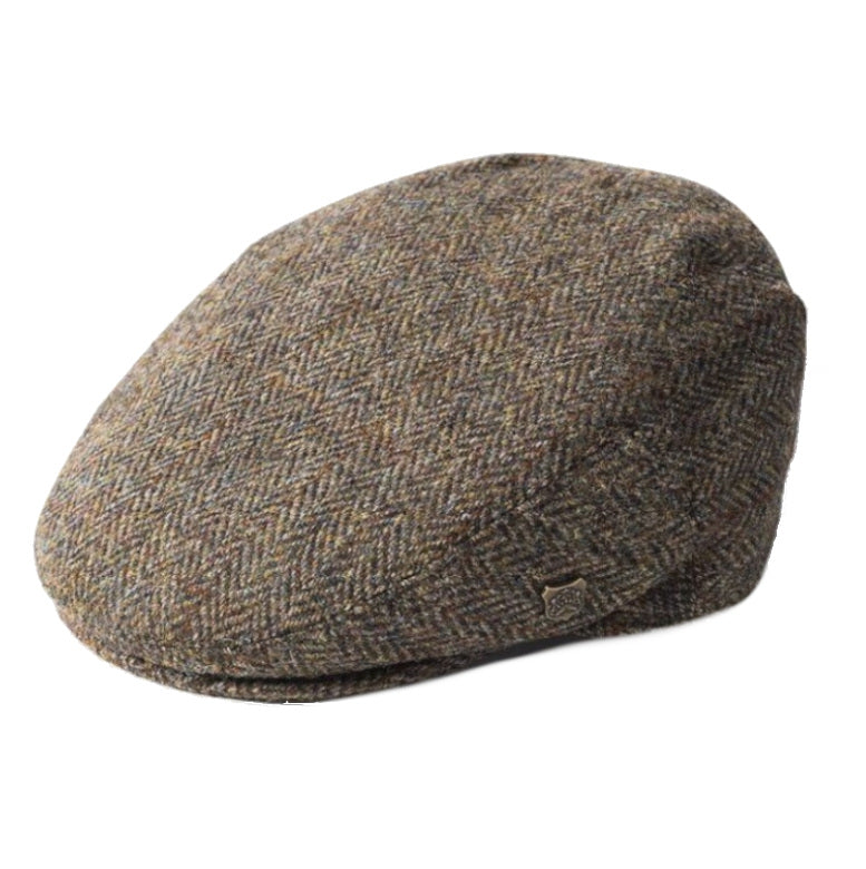 Failsworth Stornoway Harris Tweed Flat Cap Colour 2013 Brown