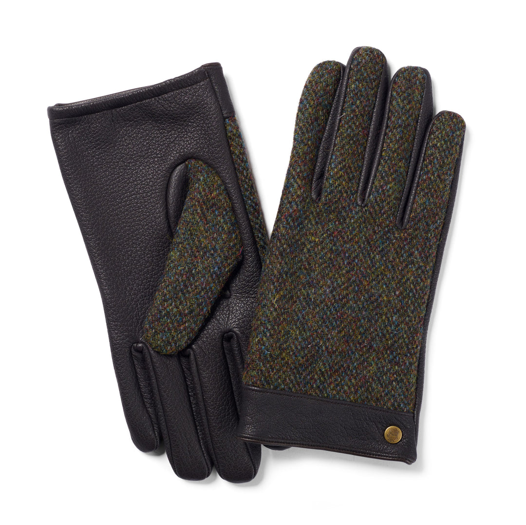 Men's Failsworth Lundale Leather & Harris Tweed Glove 2016