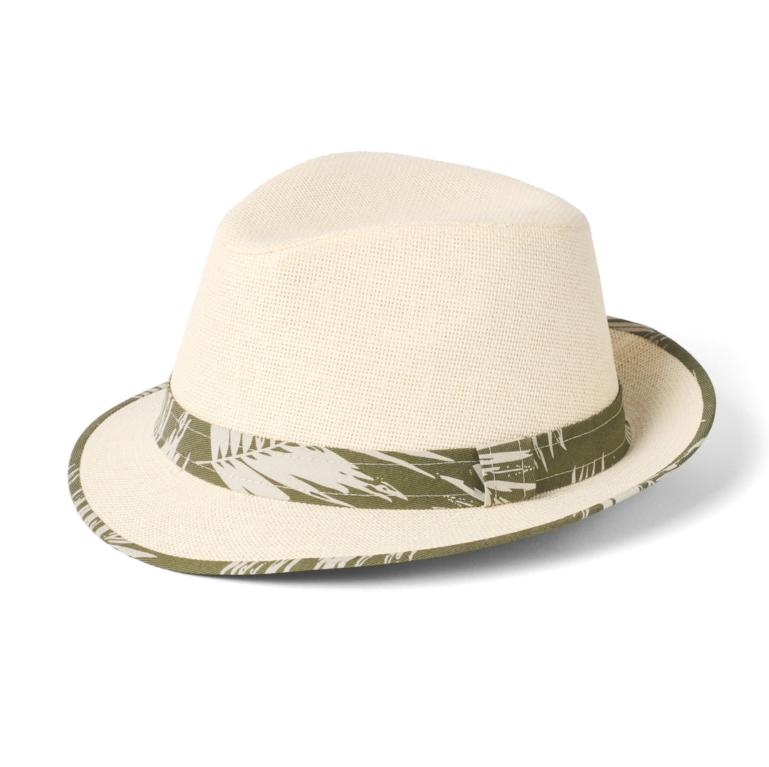 Failsworth Malibu Straw Trilby Hat in Natural
