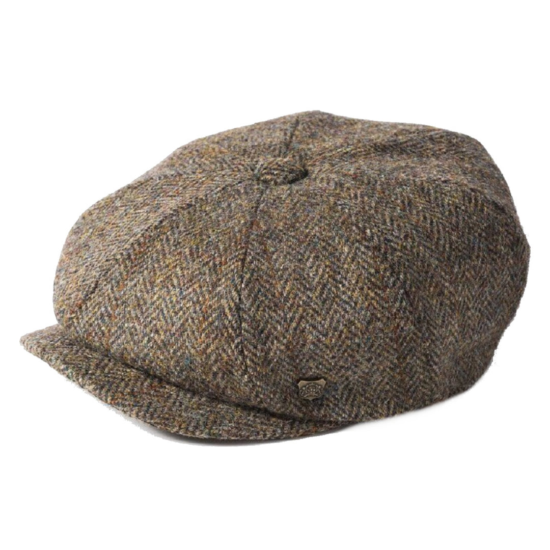 Carloway Harris Tweed Bakerboy Cap In Pattern 2013 From Failsworth