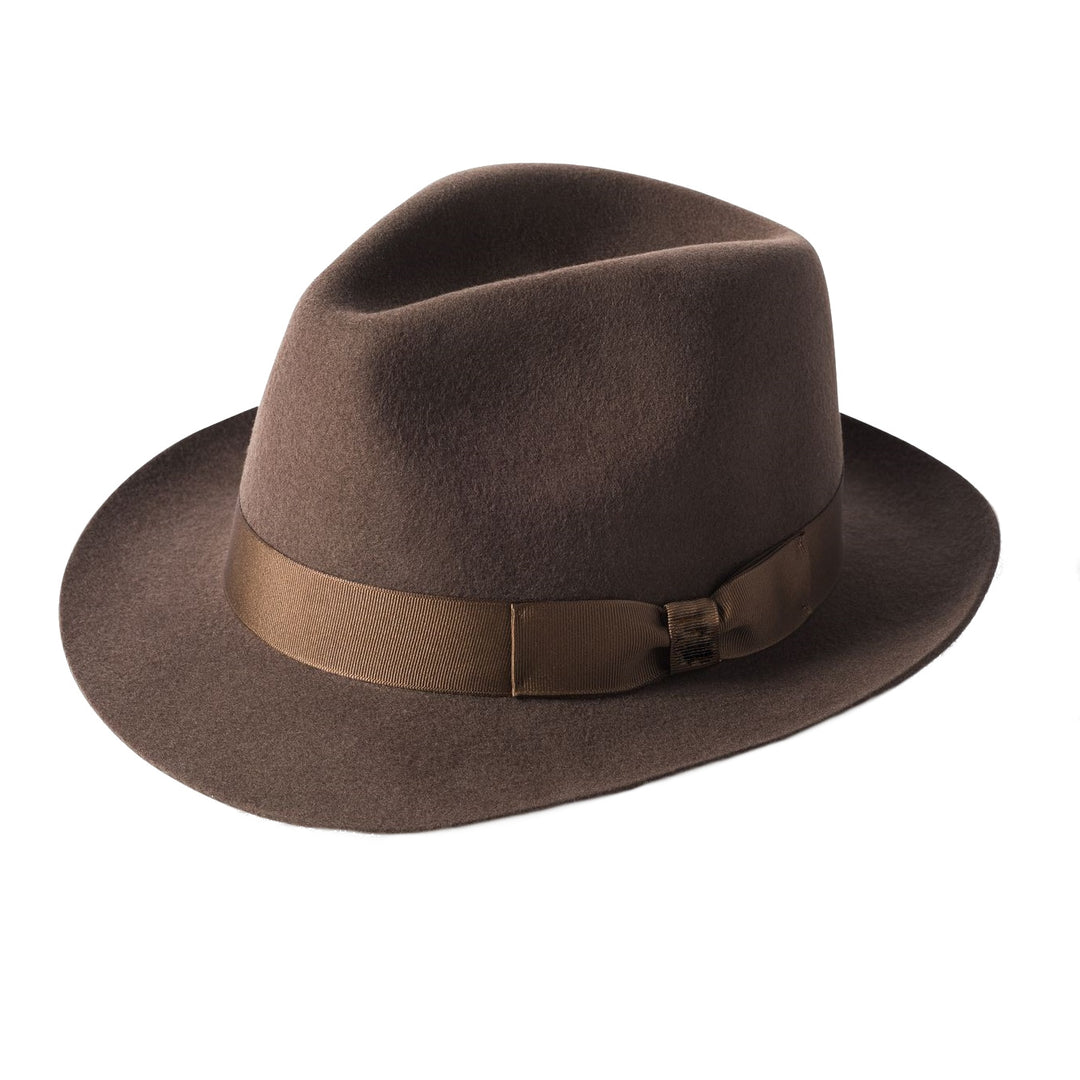 Failsworth Chester Wool Trilby In Brown