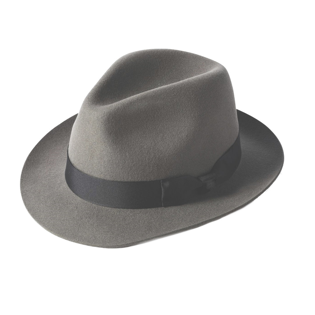 Failsworth Chester Wool Trilby In Grey