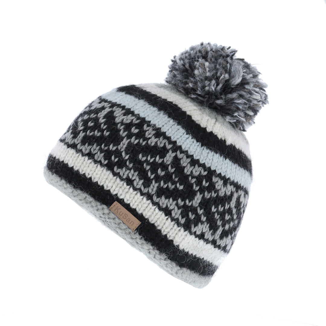 Kusan Wool Bobble Hat Multicoloured (PK3020-03)
