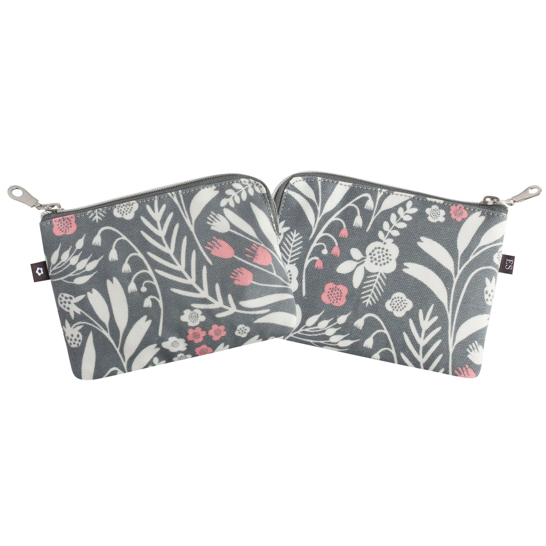 Freya Verona Grey Oil Cloth Coin Purse by Earth Squared