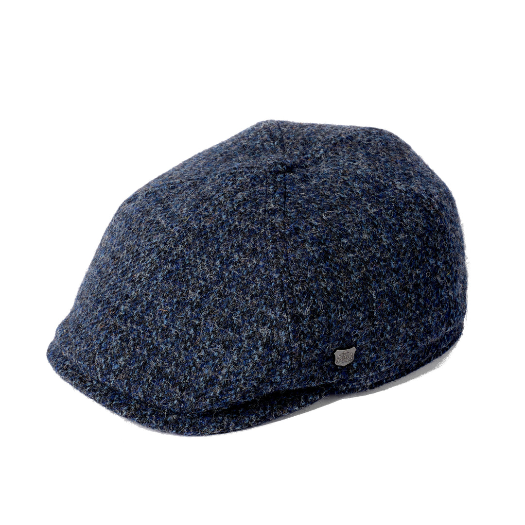 Failsworth Hudson Harris Tweed Cap Blue