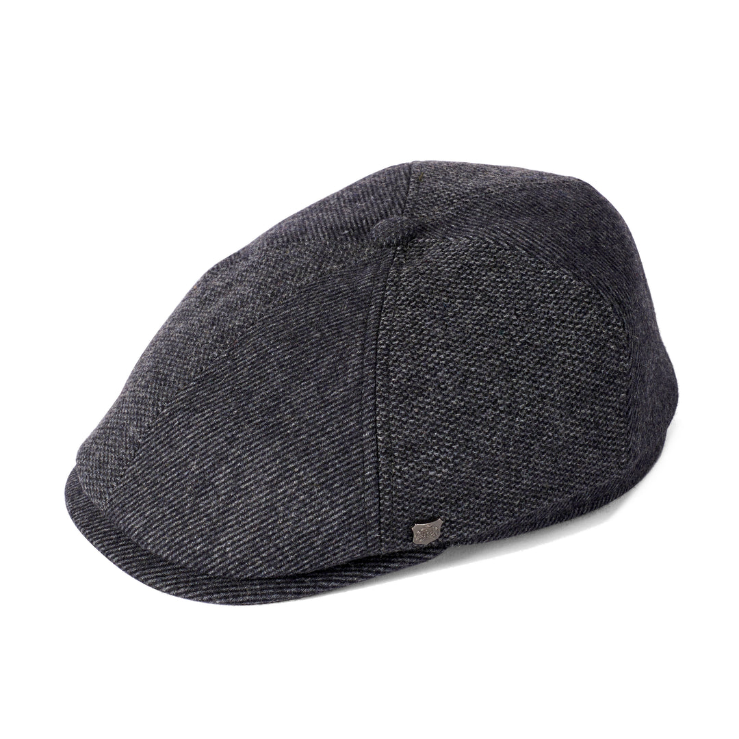 Failsworth Hudson Wool Blend Cap in Charcoal