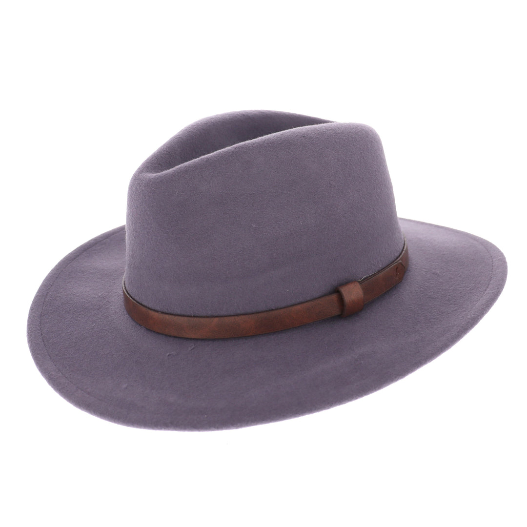 Ladies Heather Wool Fedora