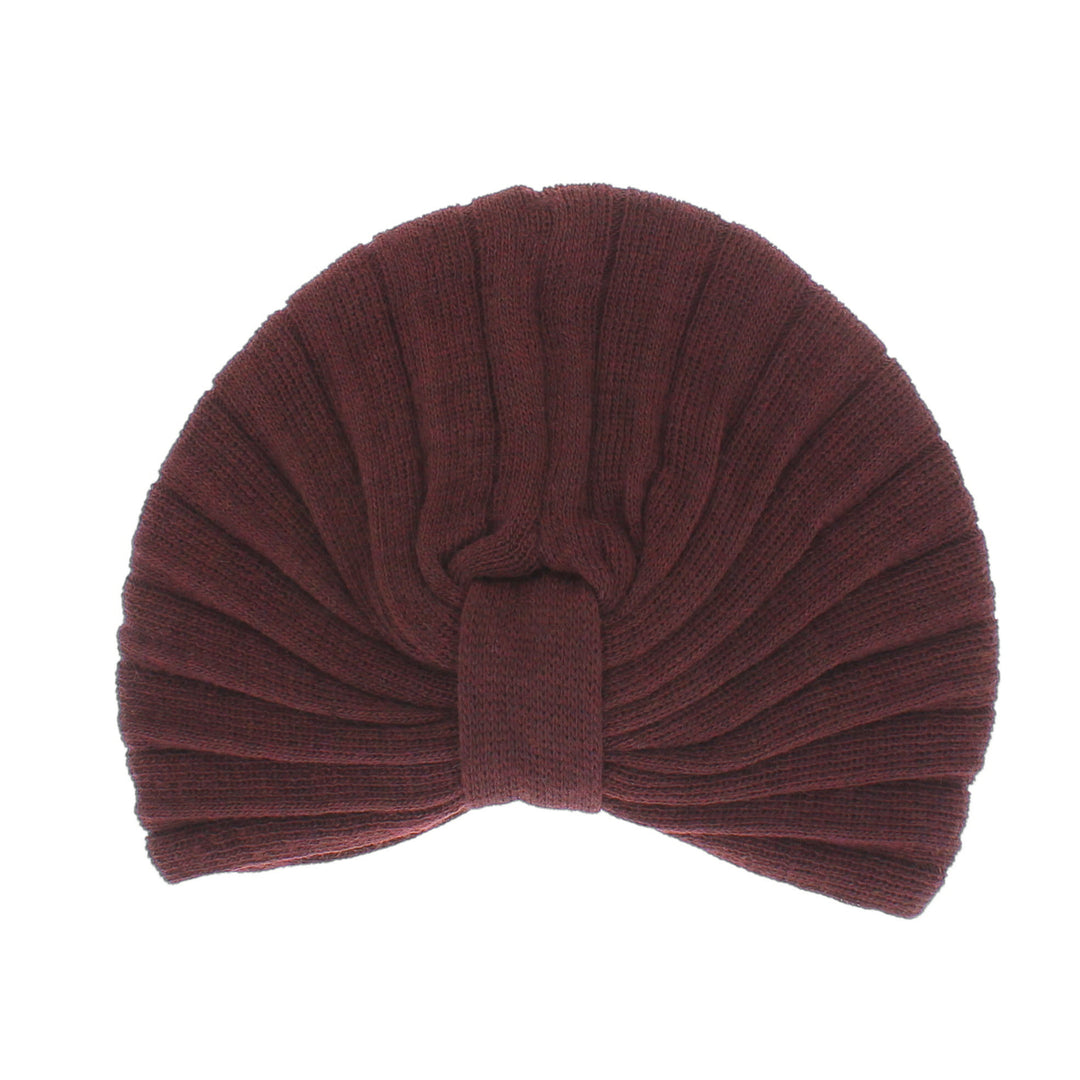 Merlot Turban Beanie Hat Whiteley