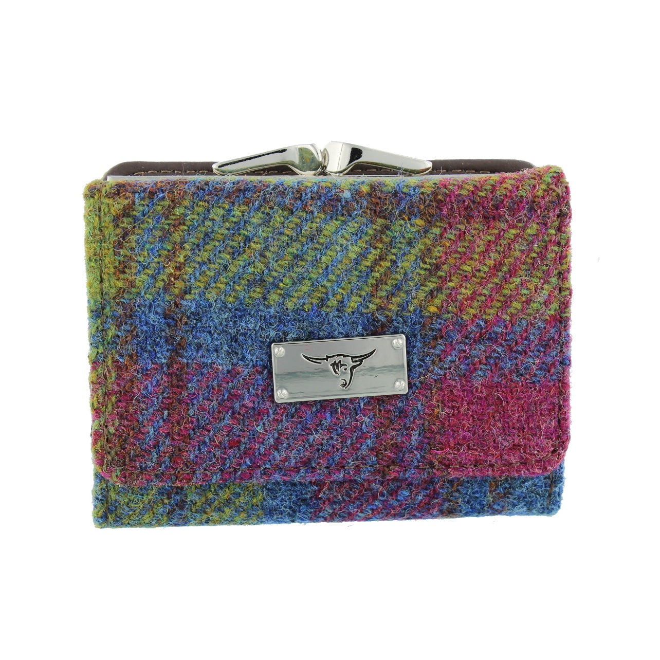 Glen Appin Harris Tweed Keltie Tall Mini Tote Bag in Pale Orange Stewa Glen Appin Harris Tweed Keltie Tall Mini Tote Bag in Pale Orange Stewa