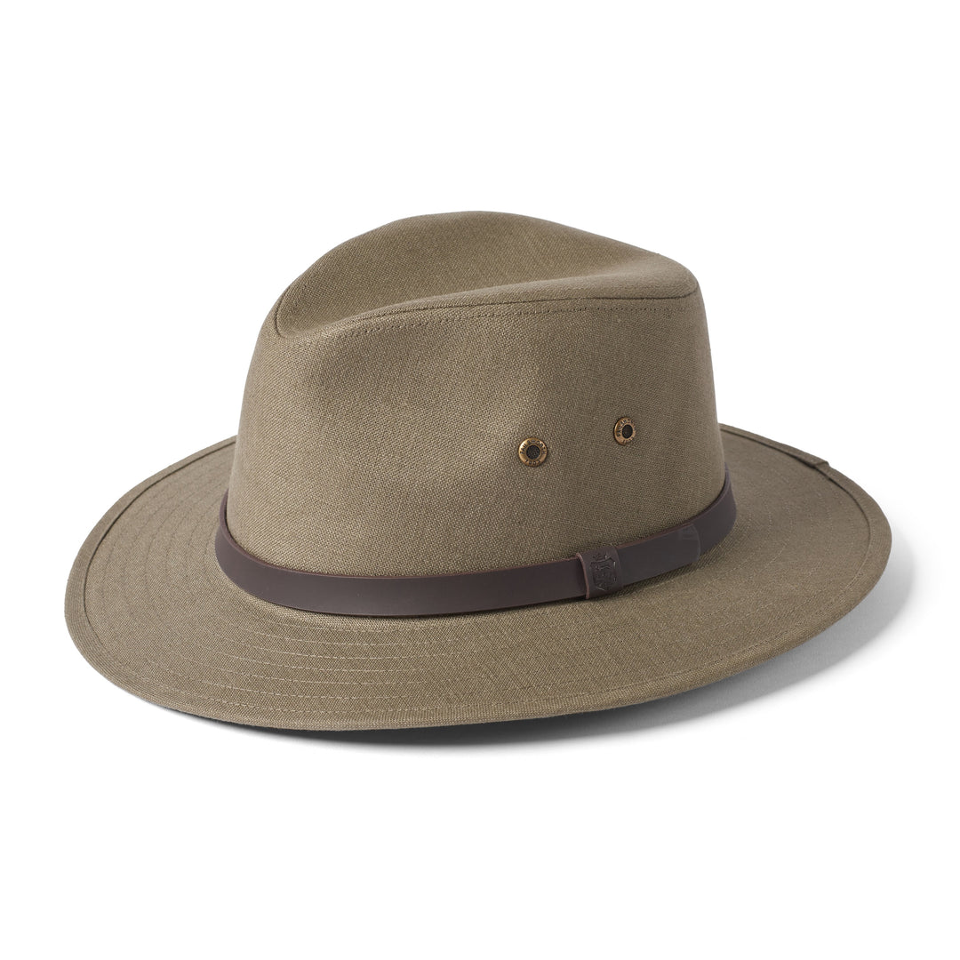 Failsworth Irish Linen Safari Hat Khaki