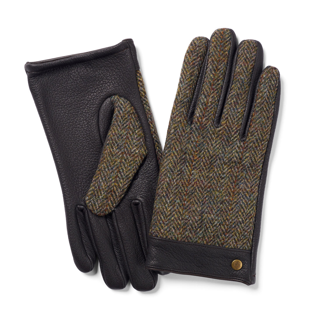 Men's Failsworth Lundale Leather & Harris Tweed Glove 2013