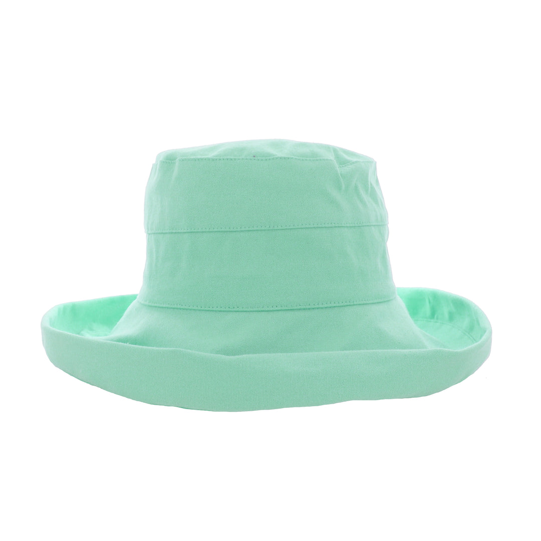 Mint Ladies Cotton Wide Brim Sun Hat