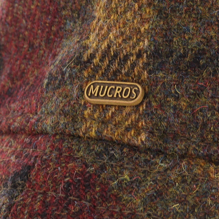 Rust Check 100% Wool Erin Bucket Hat