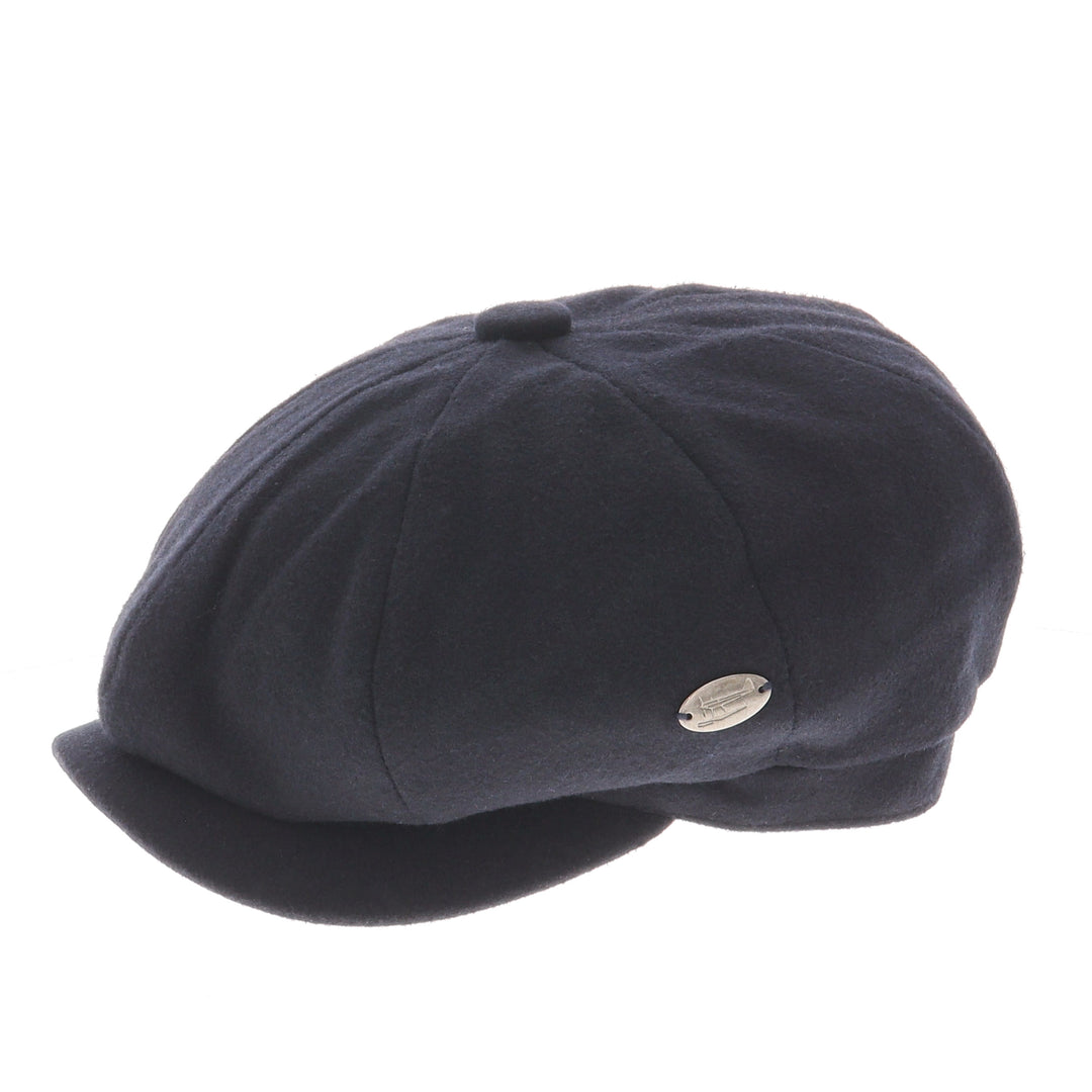 Whiteley Melton Bakerboy Cap in Navy