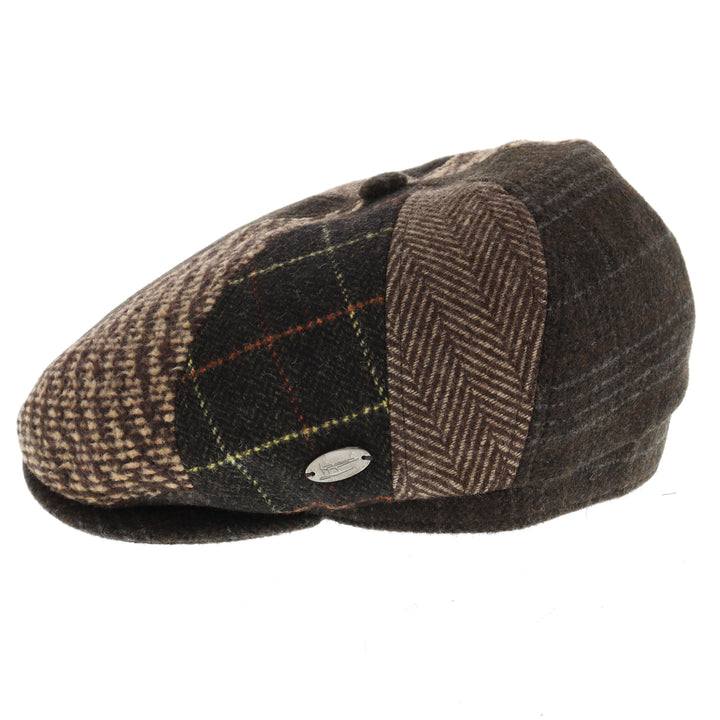Whiteley Patchwork Cap in Sable