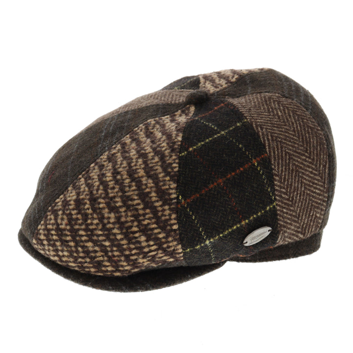 Whiteley Patchwork Cap in Sable